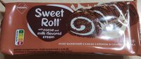 Рулет бісквітний "Sweet Roll", з какао з кремом зі смаком молока