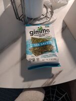 Organic Roasted Seaweed Snacks Sea Salt
