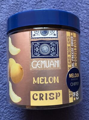 Ovocné chipsy meloun