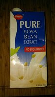 Lait de soja sans sucre