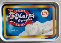 Maraş glace vanille