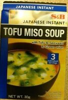 Tofu miso soup
