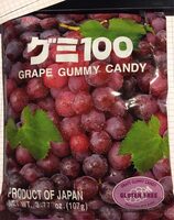 Grape gummy candy