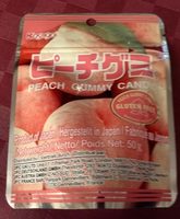 Peach Gummy Candy 50G