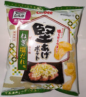 堅あげポテト ねぎ塩だれ味