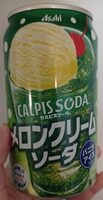 Calpis Melon Cream Soda