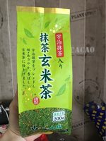 Thé vert au Macha et grain de riz