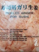 Gingembre Mariné