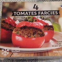Tomates farcies crues surgelées