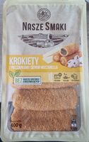 Krokiety z pieczarkami i serem mozzarella