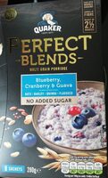 Blueberry, cranberry, guava porridge