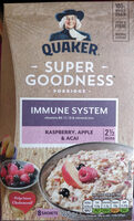 Raspberry, Apple and Acai Porridge
