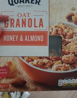 Quaker Oat Granola  Honey Almond imp