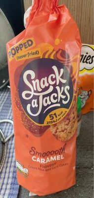 Snack a Jacks Caramel Rice Cakes