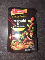 Sauce teriyaki and sesame