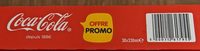 Lot de 30 Canettes Slim Can de Coca Cola