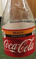 Coca cola zero peche