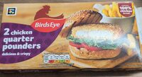 Chicken quarter pounders