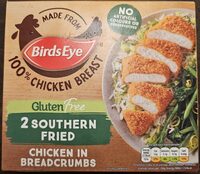 Gluten Free 2 Southern Fried Chicken In Breadcrumbs