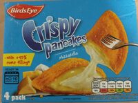 Crispy pancakes - mozerella