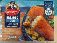 Breaded cod