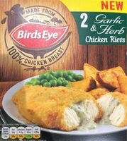 2 Garlic and Herb Chicken Kievs