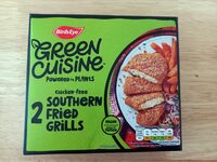 Green cuisine Chicken-free southern fried grills