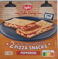 2 Pizza Snacks Pepperoni