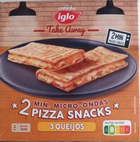 2 Pizza Snacks 3 Queijos