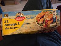 Omega 3 fish fingers