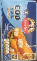 Breaded fish fingers