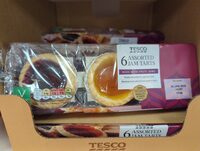 Tesco Assorted Jam Tarts 6 Pack
