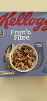 Kelloggs fruit’n fibre cereal