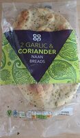 Coop garlic and coriander naan bread