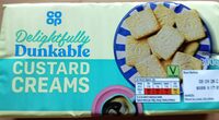 Delightfully Dunkable Custard Creams