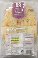 Garlic & coriander naan bread