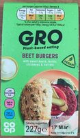 Beet burger
