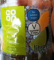 Coop sparkling lemon Lime Flavour
