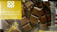Milk chocolate with Peanuts & Caramel