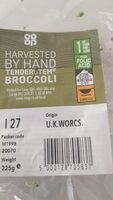 Co-Op Harvested By hand Tenderstem broccoli