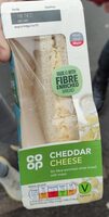 Cheddar cheese sandwich
