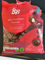 Coop Milk Chocolate Peanuts