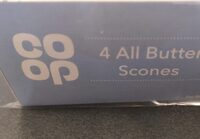 4 All Butter Scones