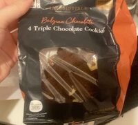 Belgian Chocolate 4 Triple Chocolate Cookies