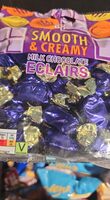 Milk chocolate eclairs