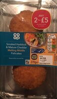Smoked haddock & Mature Cheddar Melting Middle Fishcakes