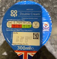 Co Op Double Cream