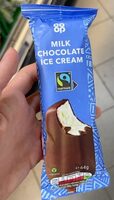 Milk chocolate ice cream