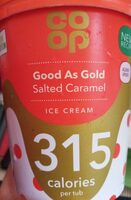 Good as gold Salted Caramel Ice Cream