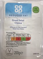 Reduced fat greek salad cheese